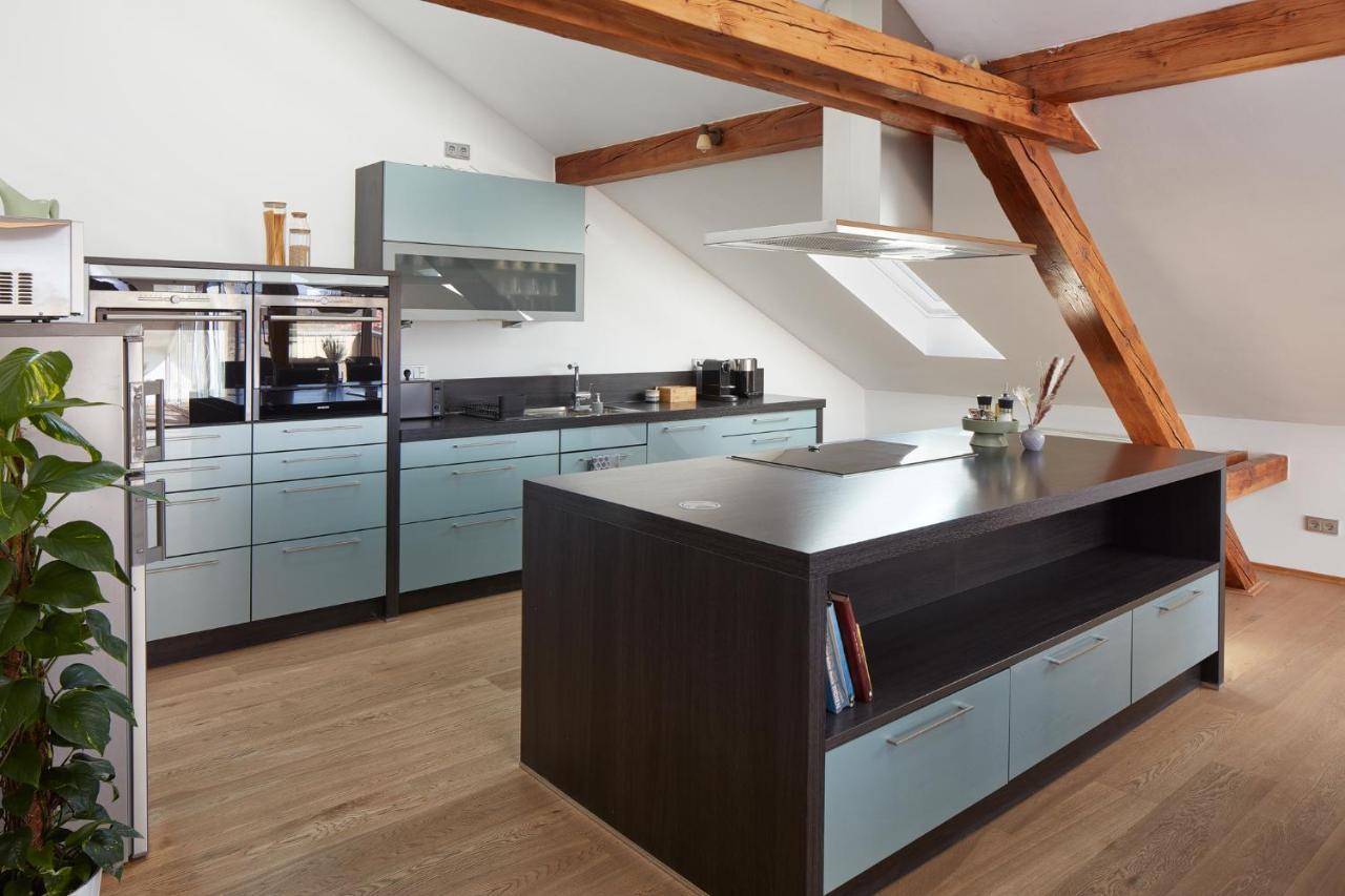 ⸨⸩ Sunset Penthouse: Messe - Siemens - Db - Man ⸨⸩ Apartment Nuremberg Exterior photo